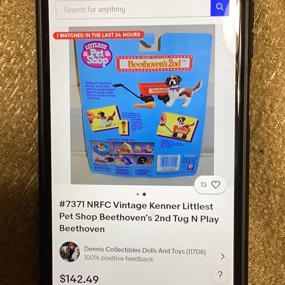 ⚜️ Littlest Pet Shop Tug & Play Beethoven's 2nd # 7371 - Picture 2 of 16